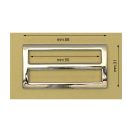 Flat fix Tri-Glide Slide, 50 mm, Nickel