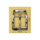 Trapeze Shaped Buckle, Antique, 15 mm