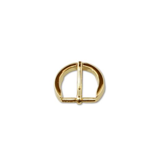 Round Buckle, Gold, 20 mm