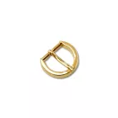 Round Buckle, Gold, 20 mm