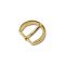 Round Buckle, Gold, 25 mm