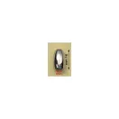 Cord End, Nickel,  6 mm x 15 mm