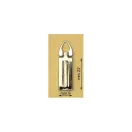 Flat Zipper Pull, Nickel, 35 mm Long