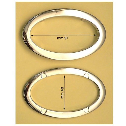 Bag Handle Oval, 1 pair