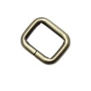 Iron Rectangle Shaped Handbag Strap Holder, Antique, 25 mm x 20 mm