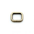 Iron Rectangle Shaped Handbag Strap Holder, Antique, 25 mm x 20 mm