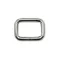 Iron Rectangle Shaped Handbag Strap Holder, Nickel, 30 mm x 20 mm