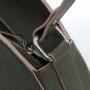 Iron Rectangle Shaped Handbag Strap Holder, Nickel, 30 mm x 20 mm