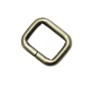 Iron Rectangle Shaped Handbag Strap Holder, Antique, 30 mm x 20 mm