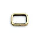 Iron Rectangle Shaped Handbag Strap Holder, Antique, 30 mm x 20 mm