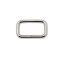 Iron Rectangle Shaped Handbag Strap Holder, Black Nickel, 40 mm x 20 mm