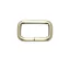 Iron Square Shaped Handbag Strap Holder, Gold, 40 mm x 20 mm