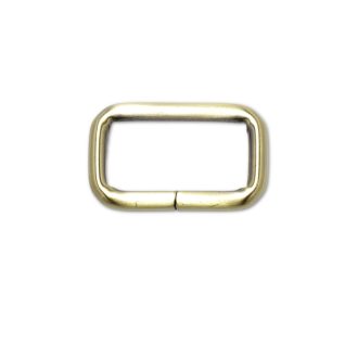   Iron Square Shaped Handbag Strap Holder, Antique, 40 mm x 20 mm