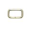 Iron Square Shaped Handbag Strap Holder, Antique, 40 mm x 20 mm