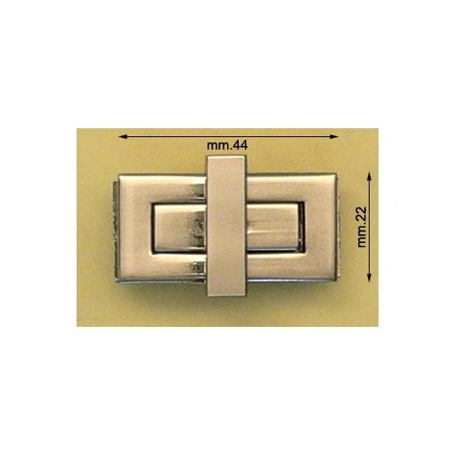 Turning Lock, Gold, second class, 44 mm x 22 mm