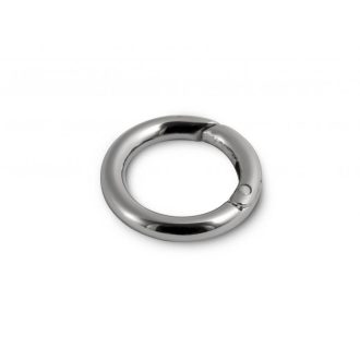 Round Spring Hook, 22 mm, Nickel