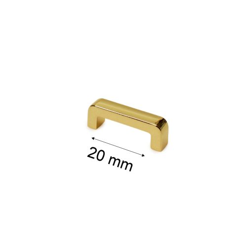 Handbag Strap Holder Bridge, Gold, 20 mm