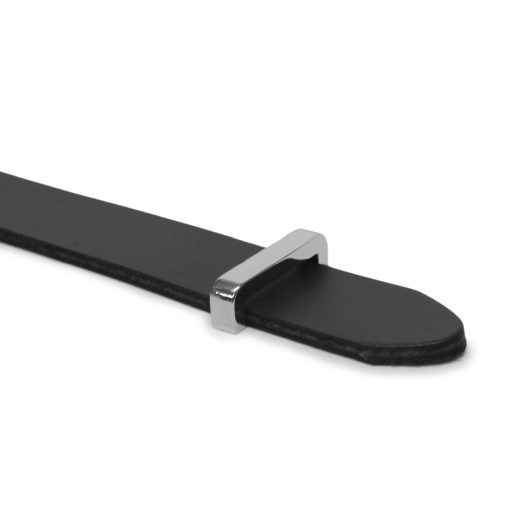Handbag Strap Holder Bridge, Nickel, 25 mm