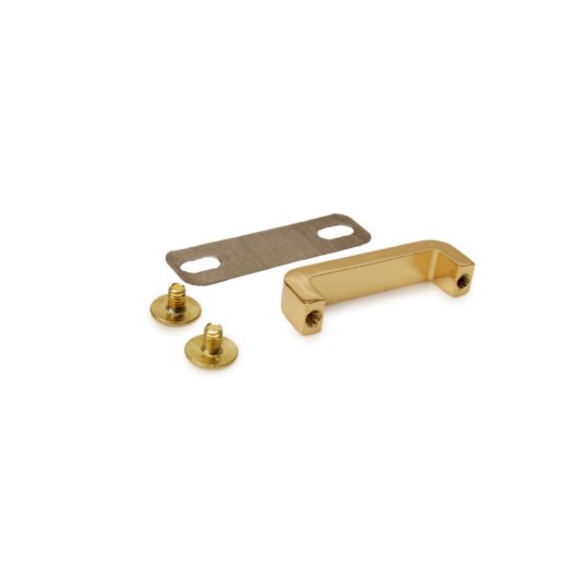 Handbag Strap Holder Bridge, Nickel, 25 mm