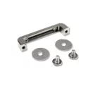 Handbag Strap Holder Bridge, Nickel, 35 mm