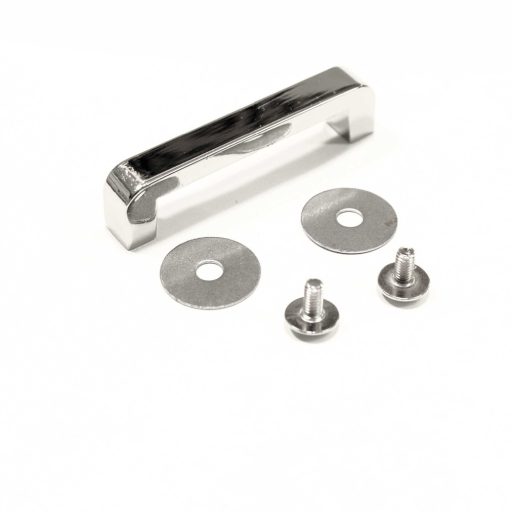 Handbag Strap Holder Bridge, Nickel, 35 mm