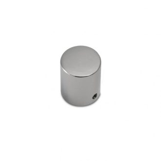 Cylinder Shaped Metal Cord End, 12 mm x 20 mm