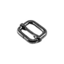 Iron Tri-Glide Slide, Gun Metal, 25 mm