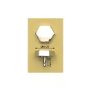 Hexagon Shaped, Rivet, Nickel 20 mm