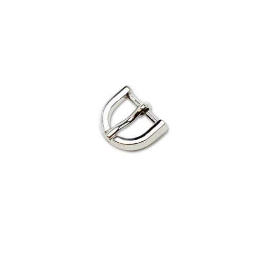 Semicircular Buckle, Nickel, 15 mm