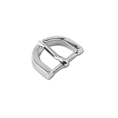 Semicircular Buckle, Nickel, 20 mm