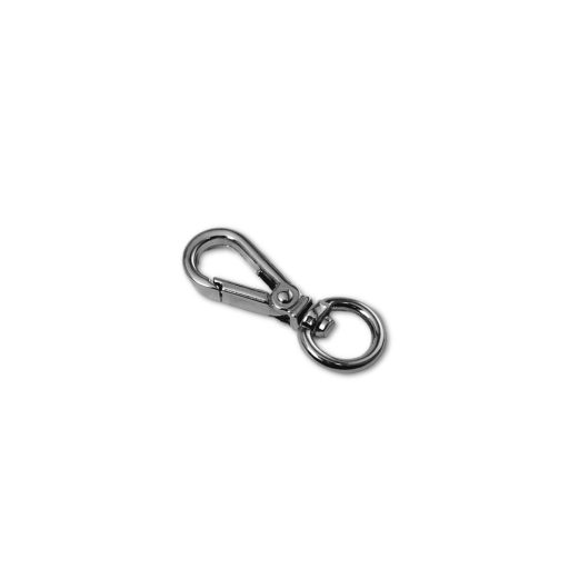 carabiner, Nickel, 8 mm