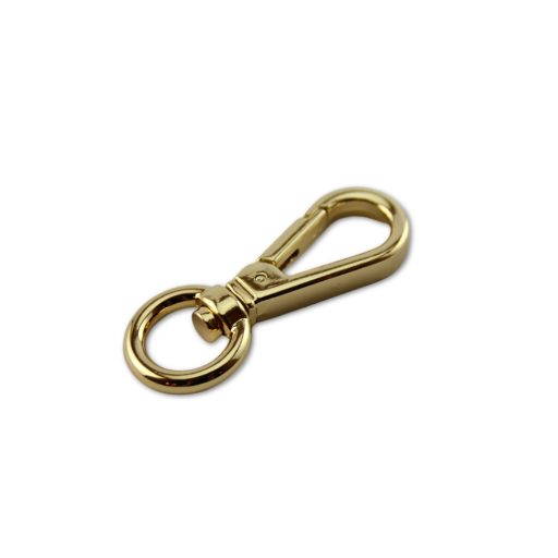 carabiner, Gold, 8 mm
