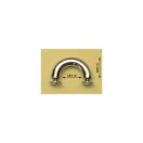 Handbag Strap Holder Bridge, Nickel, 14 mm