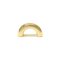 Handbag Strap Holder Bridge, Gold, 14 mm