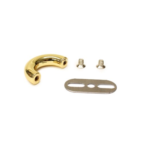 Handbag Strap Holder Bridge, Gold, 14 mm