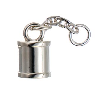  Zipper Pull, bag sharm, Nickel