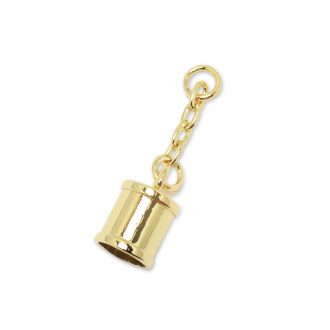 Zipper Pull, Bag Sharm , Gold