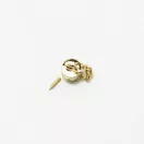 Zipper Pull, Bag Sharm , Gold