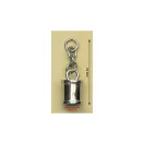 Zipper Pull, Bag Sharm , Gold