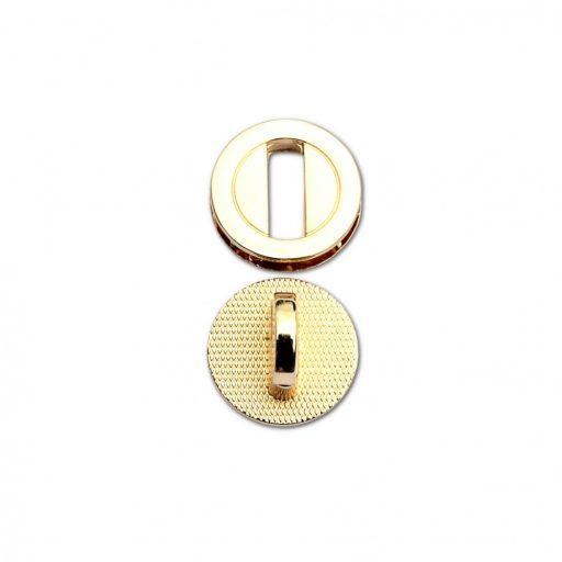 Round Turning Lock, Gold