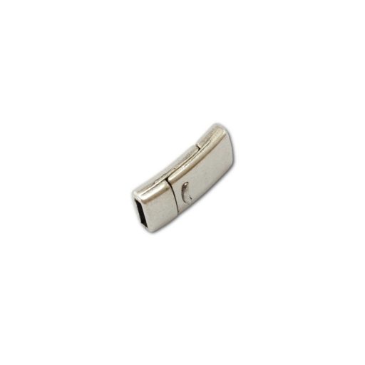 Silver-Plated Magnetic Bracelet Clasp 13 mm