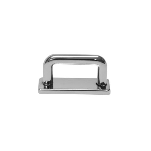 Handbag Strap Holder Bridge, Nickel, 20 mm