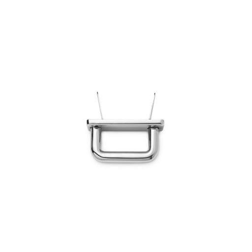 Handbag Strap Holder Bridge, Nickel, 20 mm