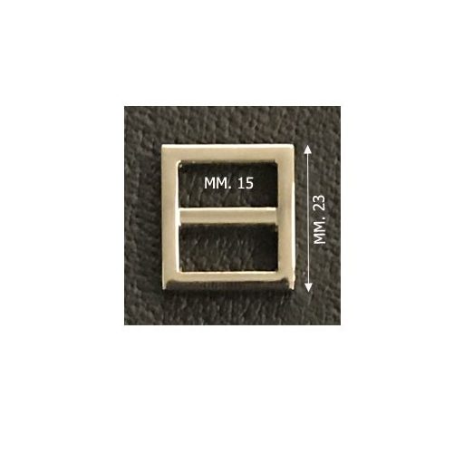 Flat fix Tri-Glide Slide, 15 mm, Nickel