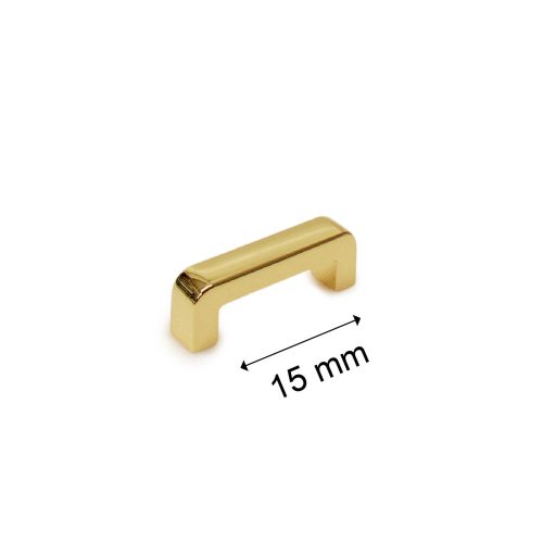 Handbag Strap Holder Bridge, Gold 15 mm