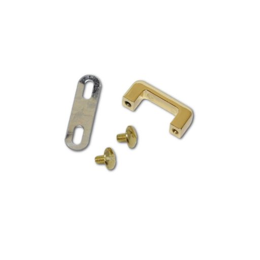 Handbag Strap Holder Bridge, Gold 15 mm