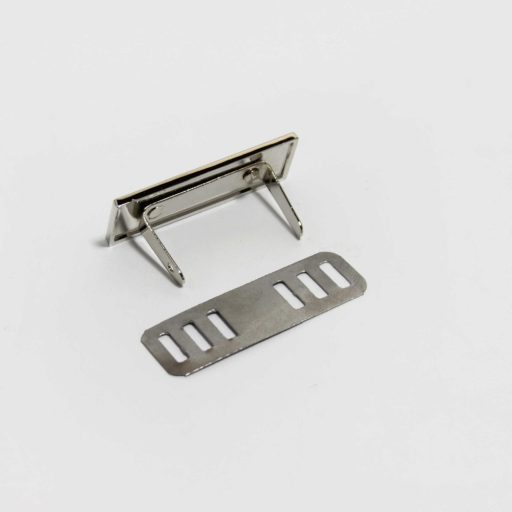 Engravable Metal Plaque, 40x15 mm, Nickel