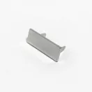 Engravable Metal Plaque, 40x15 mm, Nickel