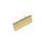Engravable Metal Plaque, Gold