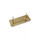 Engravable Metal Plaque, Gold